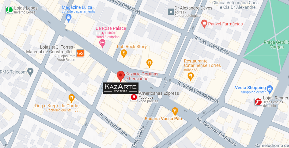 Mapa Localização Kazarte Torres RS